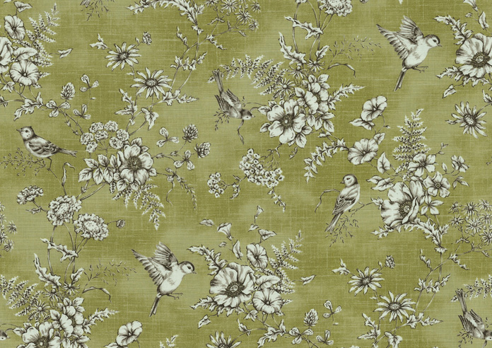 Finch Toile, Willow - Made to Measure Curtains - Image 8
